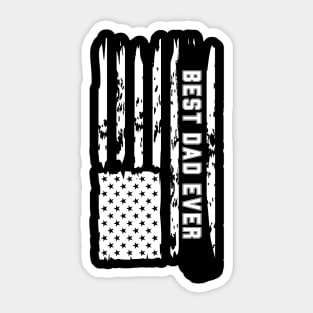 BEST DAD EVER TSHIRT Sticker